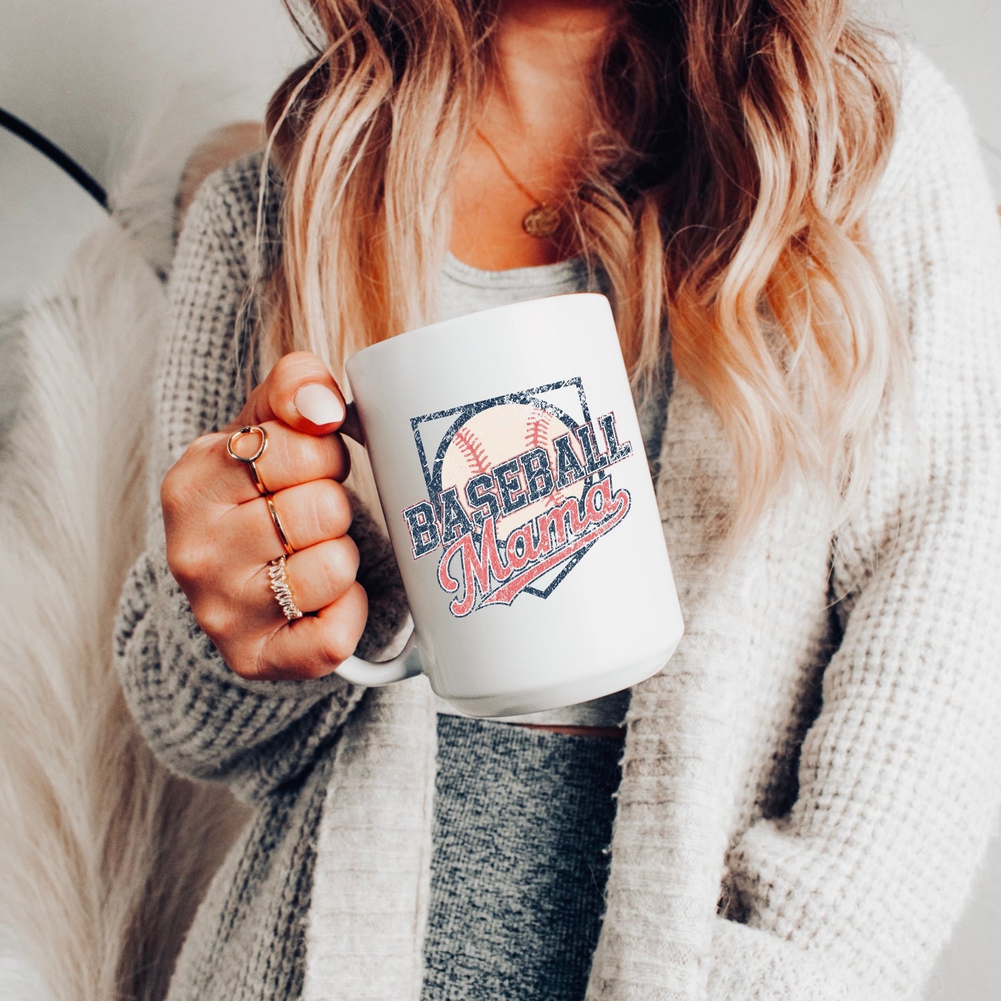 Baseball Mama Diamond Mug