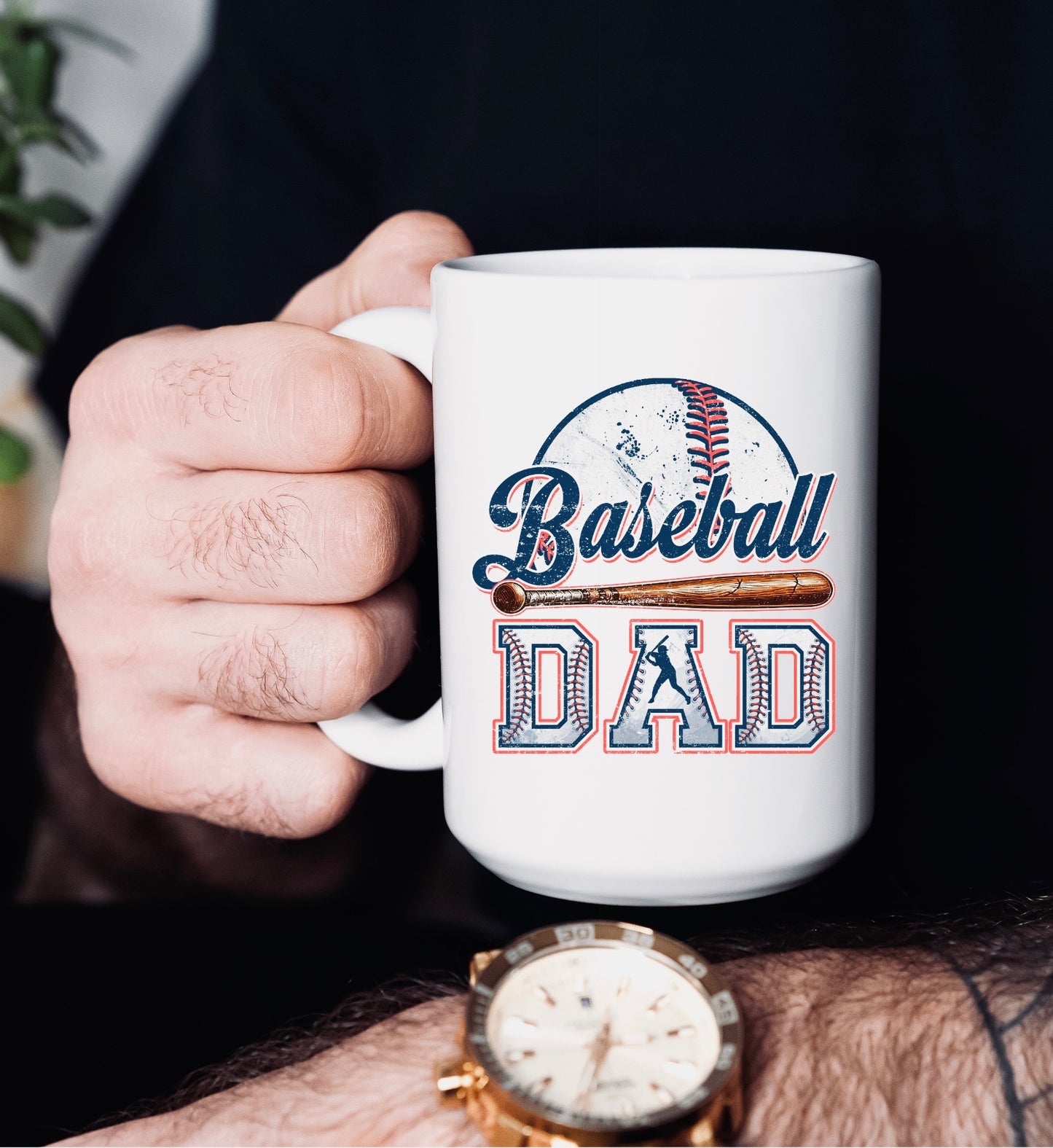 Baseball Dad Mug