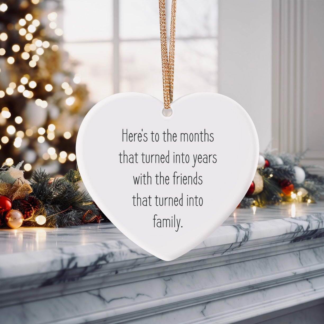 Friends to Family Ornament