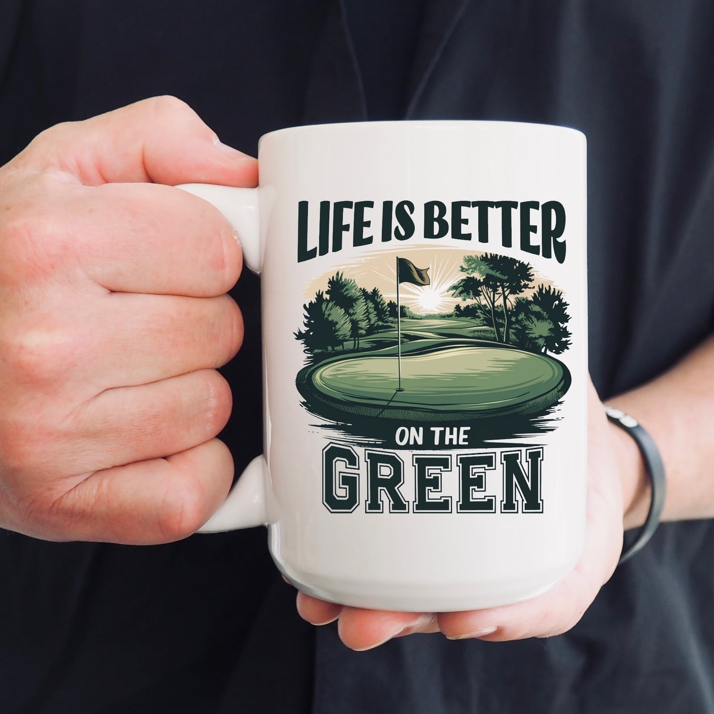 Life is better on the green