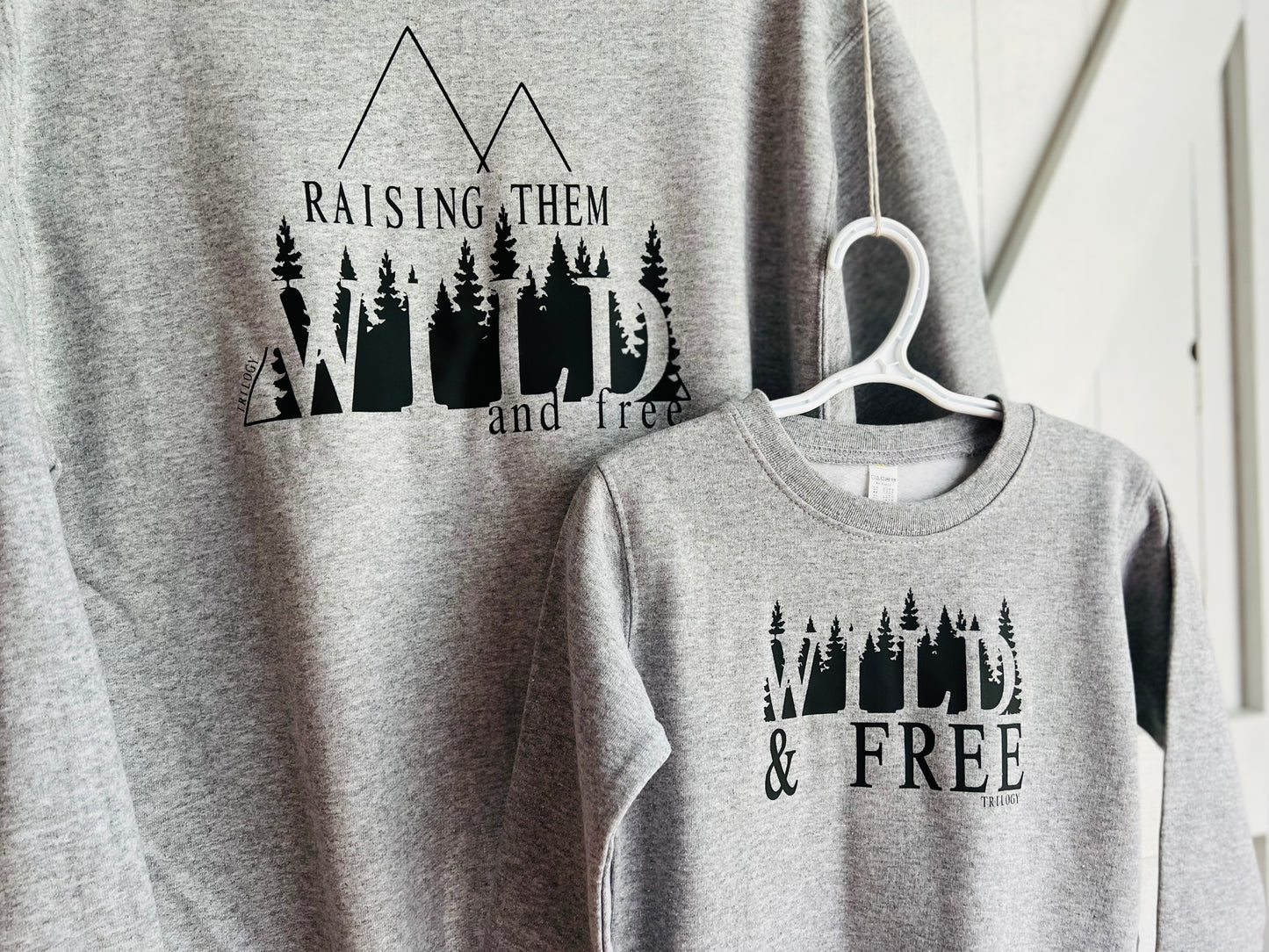 Wild and Free Toddler Crewneck