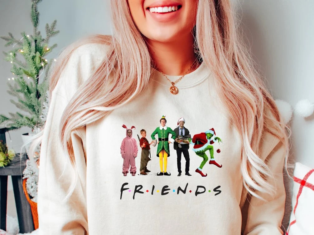 Christmas FRIENDS Crewneck