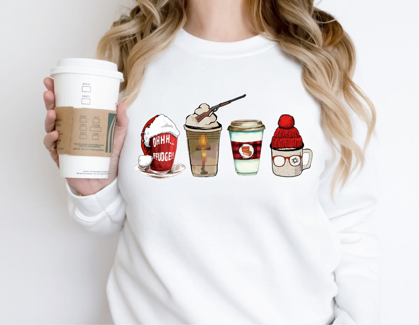 Christmas Story Coffee Crewneck