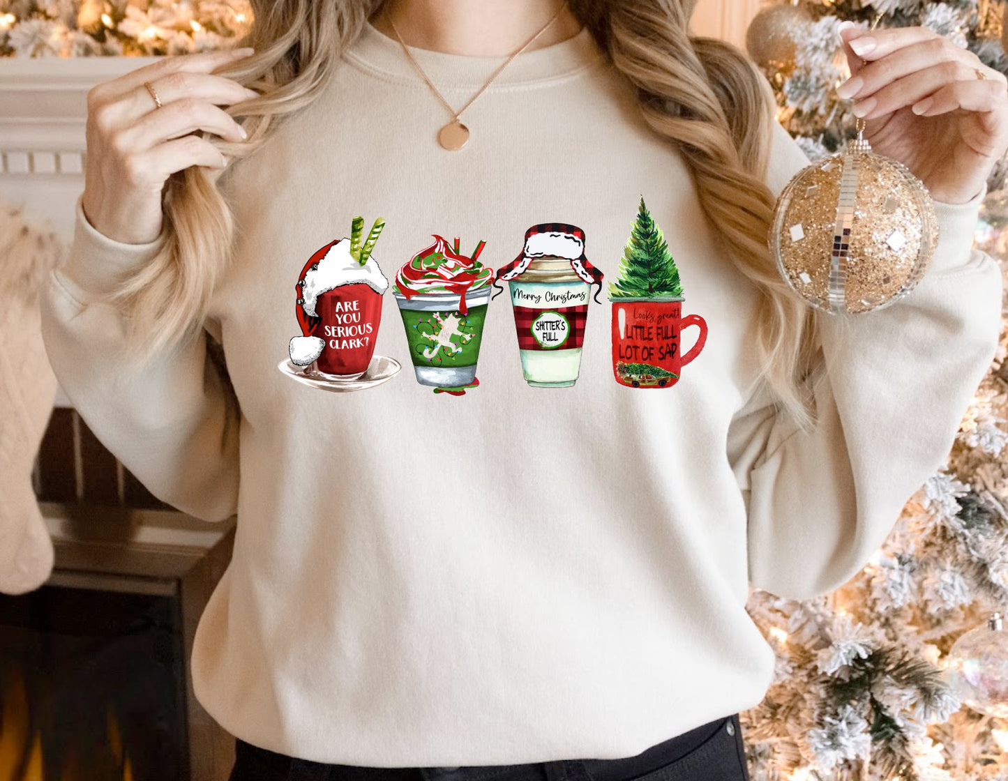 Christmas Vacation Coffee Crewneck