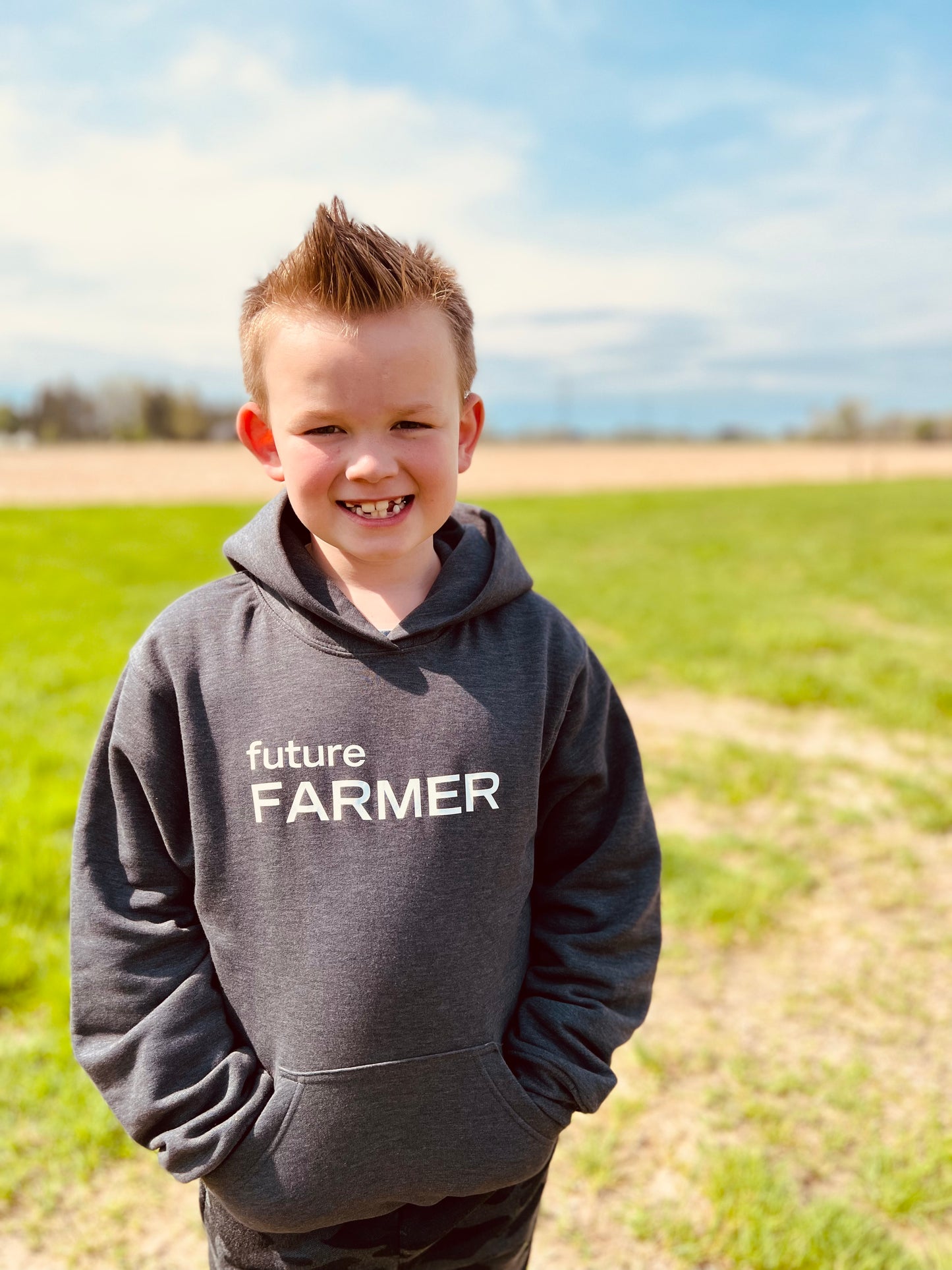 Future Farmer Kids Hoodie