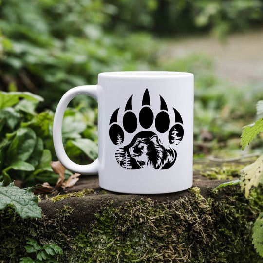 Bear paw mug