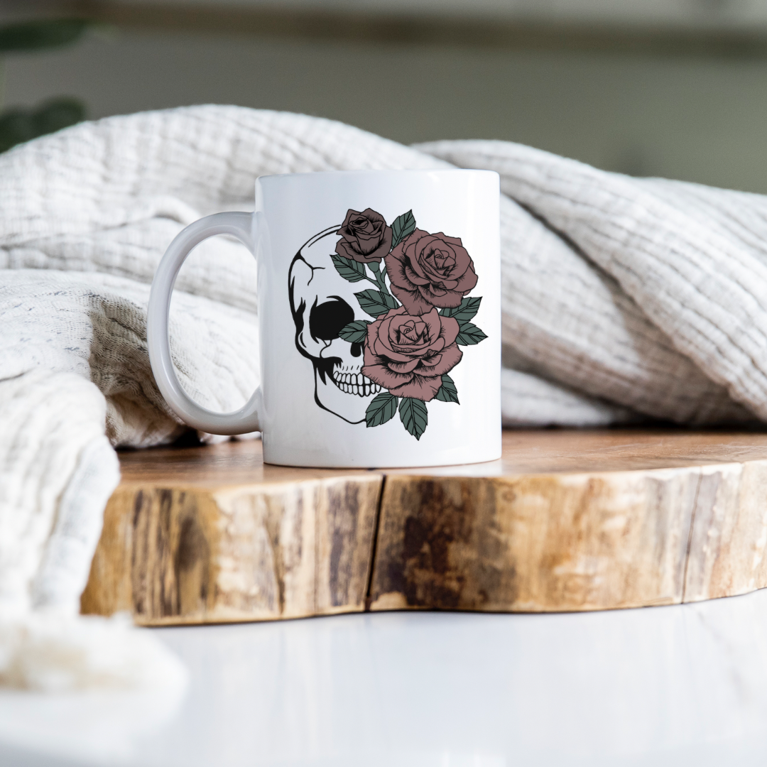 Skull & Roses Mug