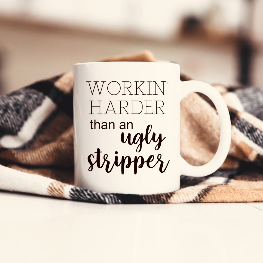 Workin harder mug