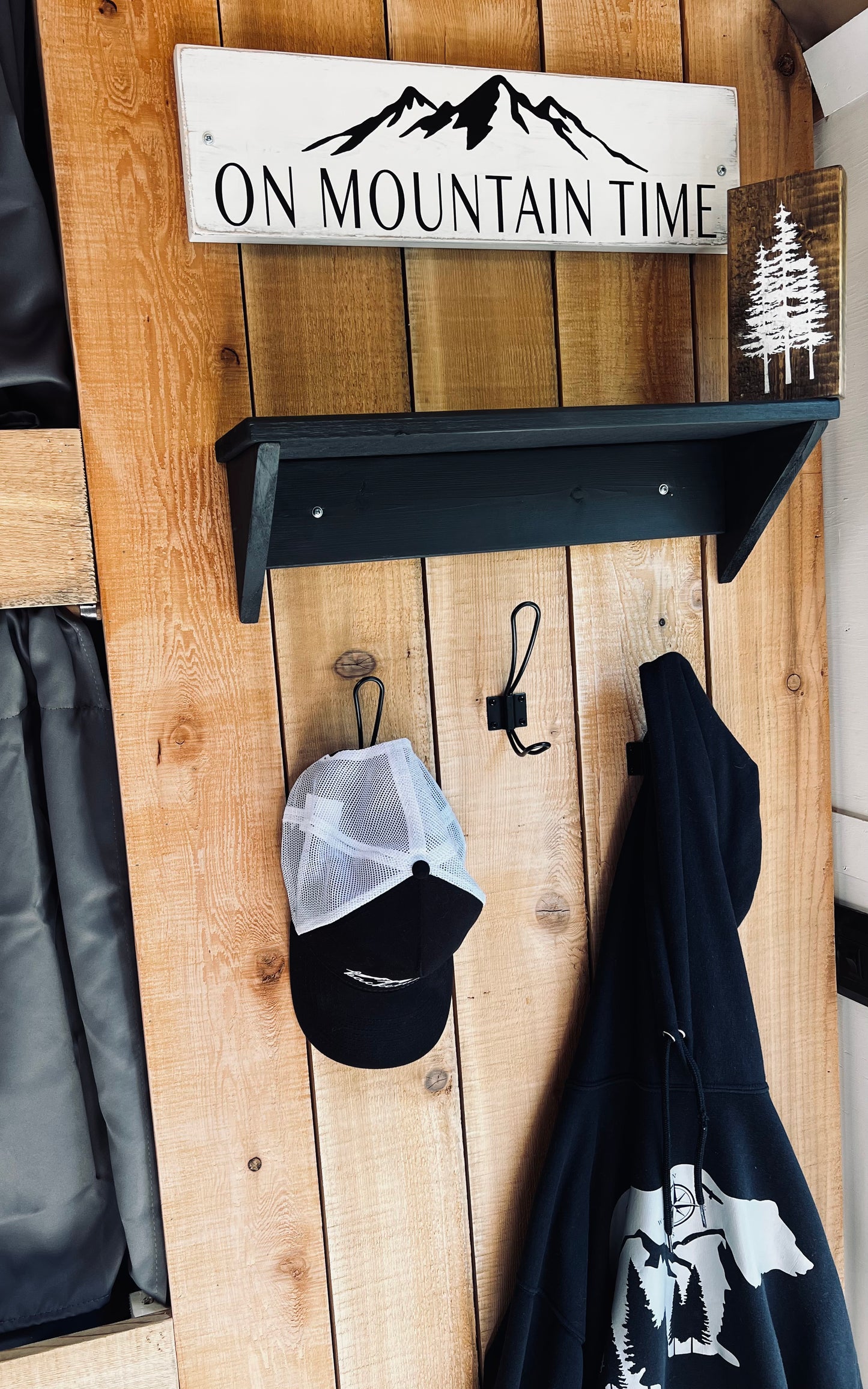 On Mountain Time Sign