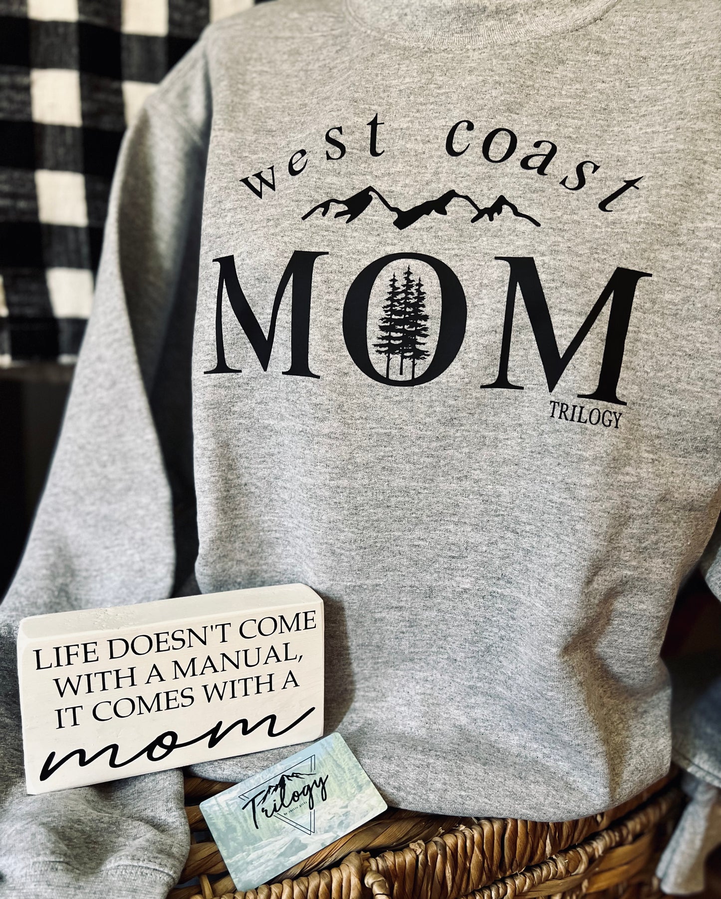 West Coast Mom Crewneck