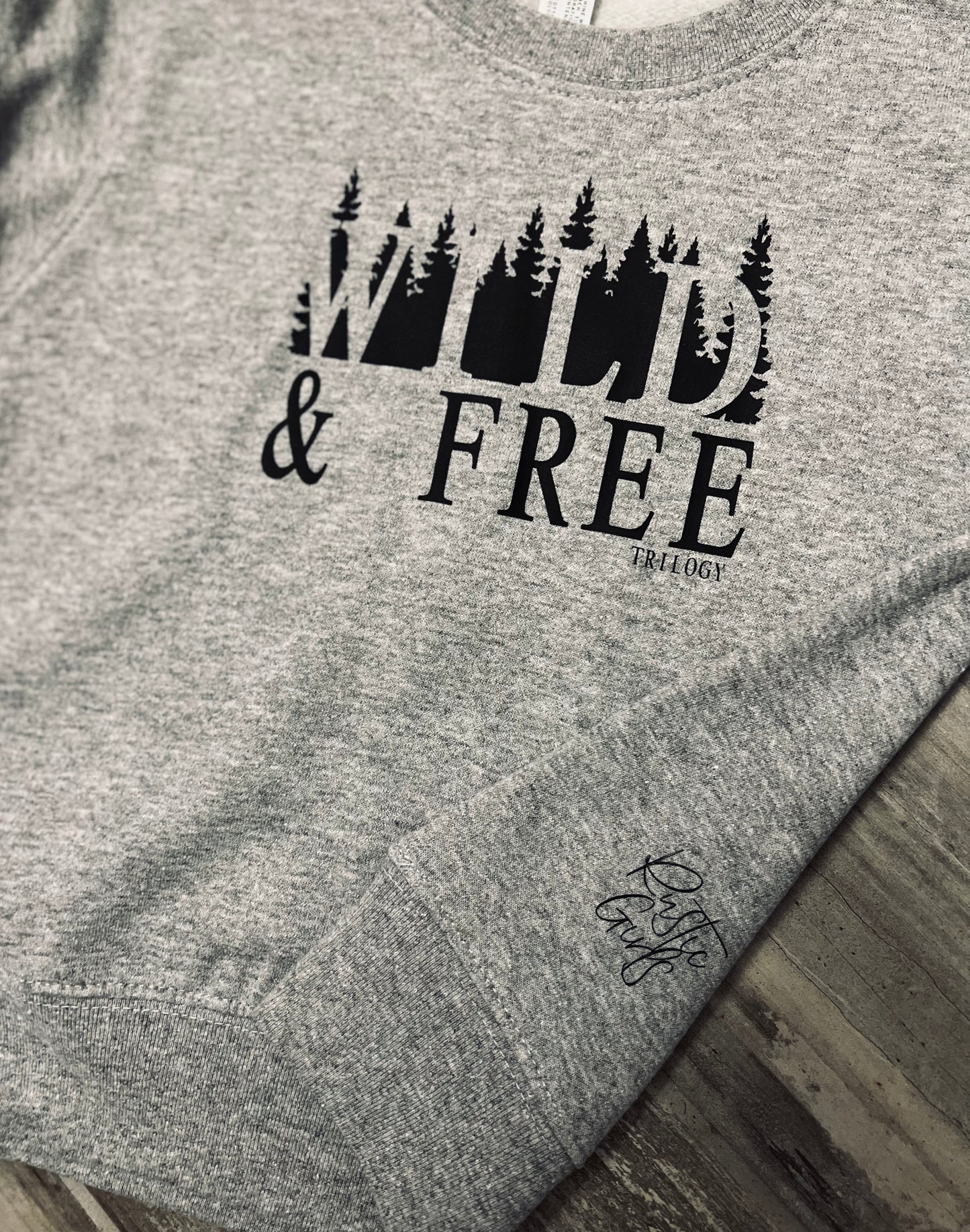 Wild and Free Toddler Crewneck