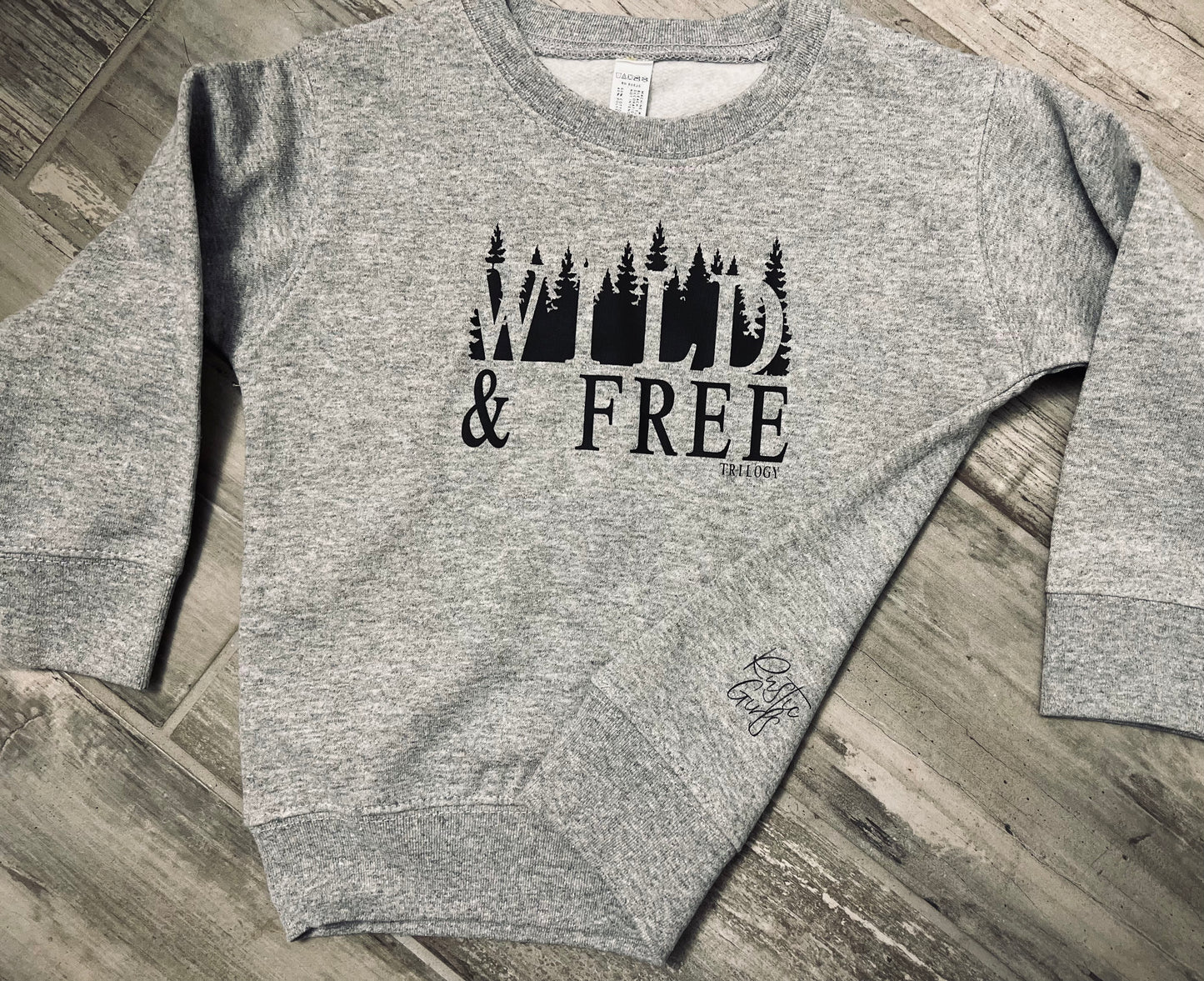 Wild and Free Toddler Crewneck