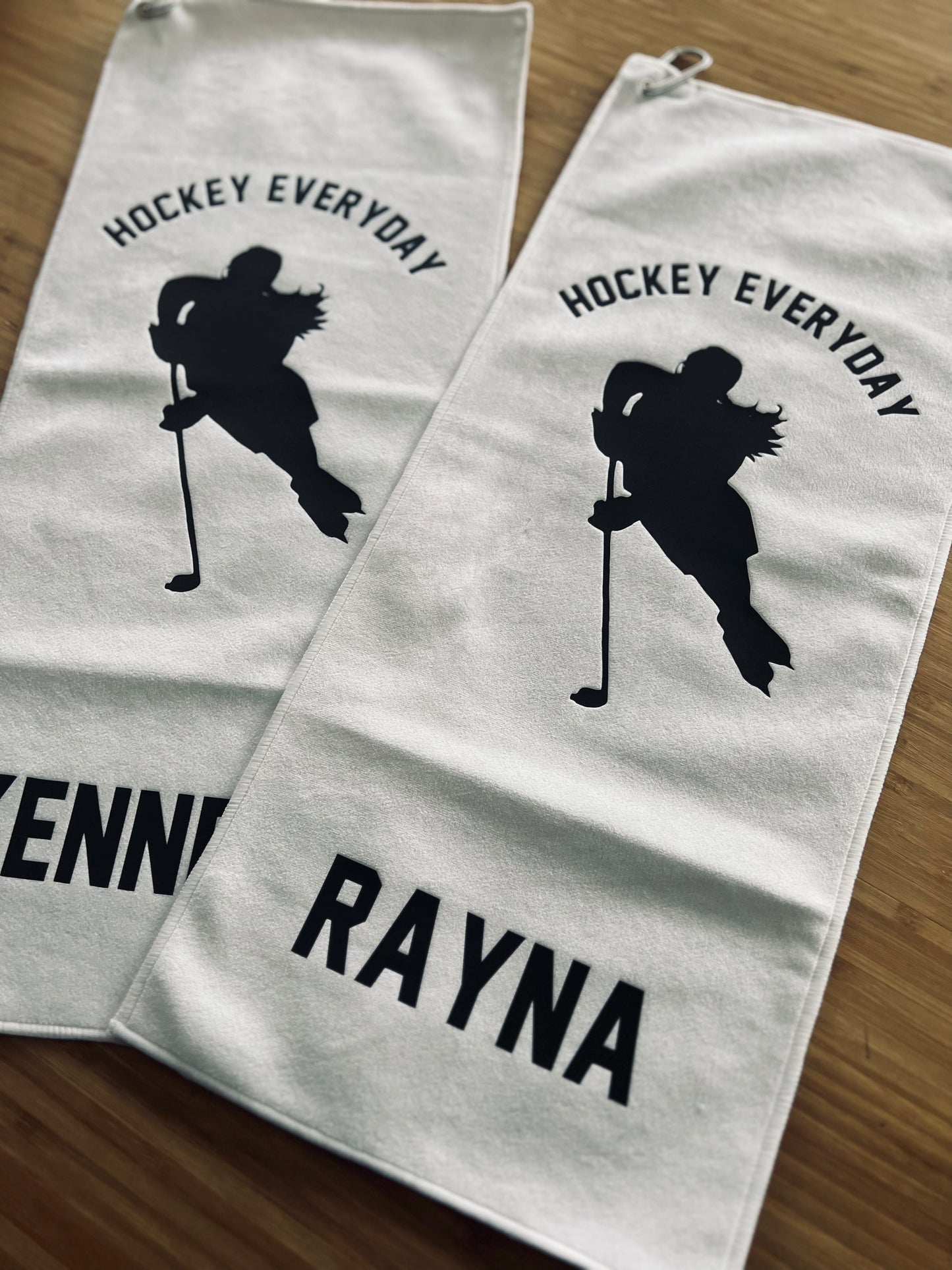 Personalized Hockey Skate Towels