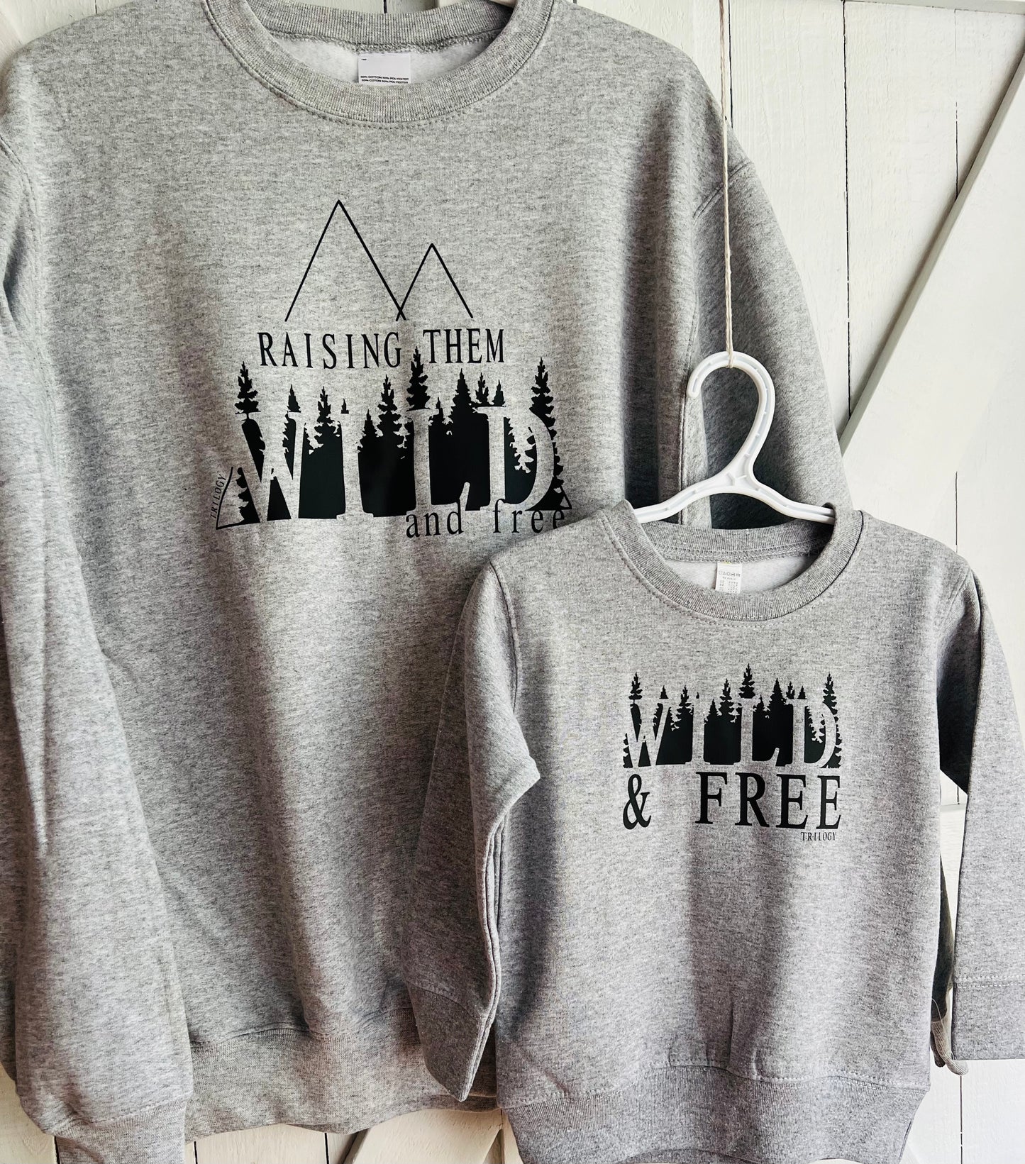 Raising them Wild Crewneck