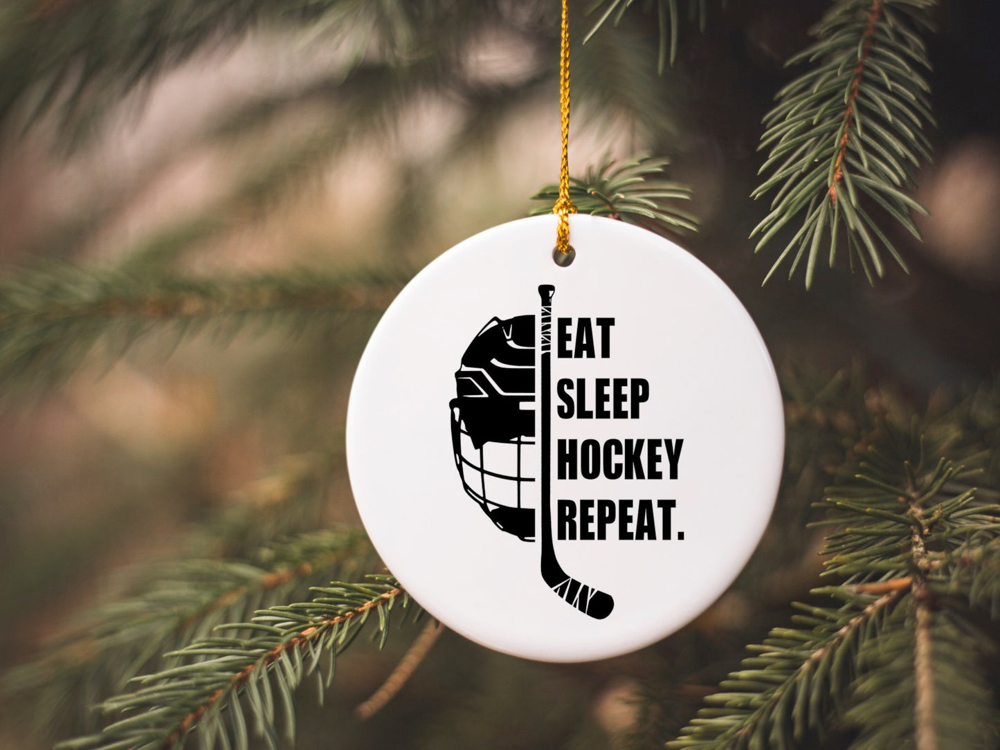 Hockey ornaments