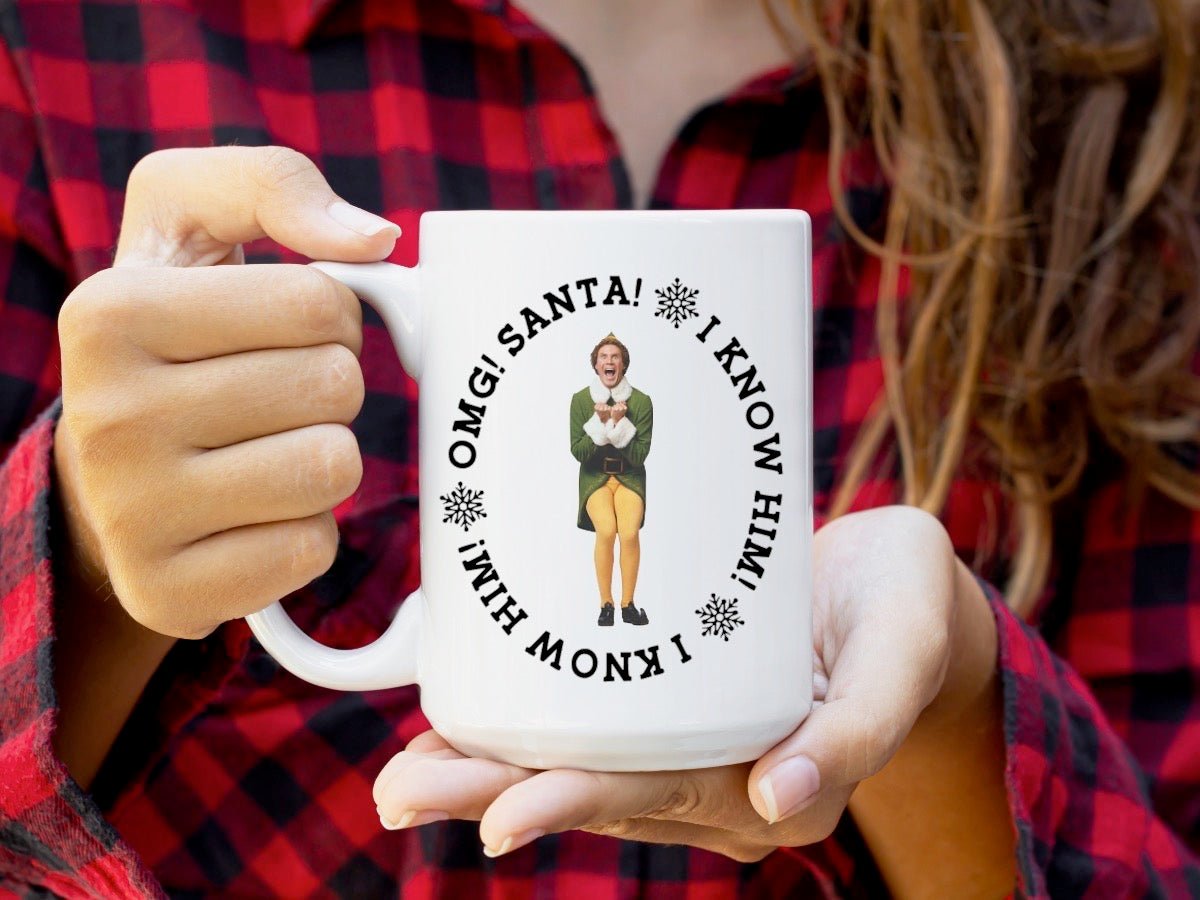 OMG SANTA mug