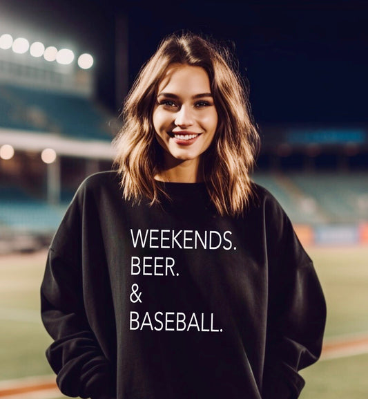 Weekends. Beer. & Baseball.