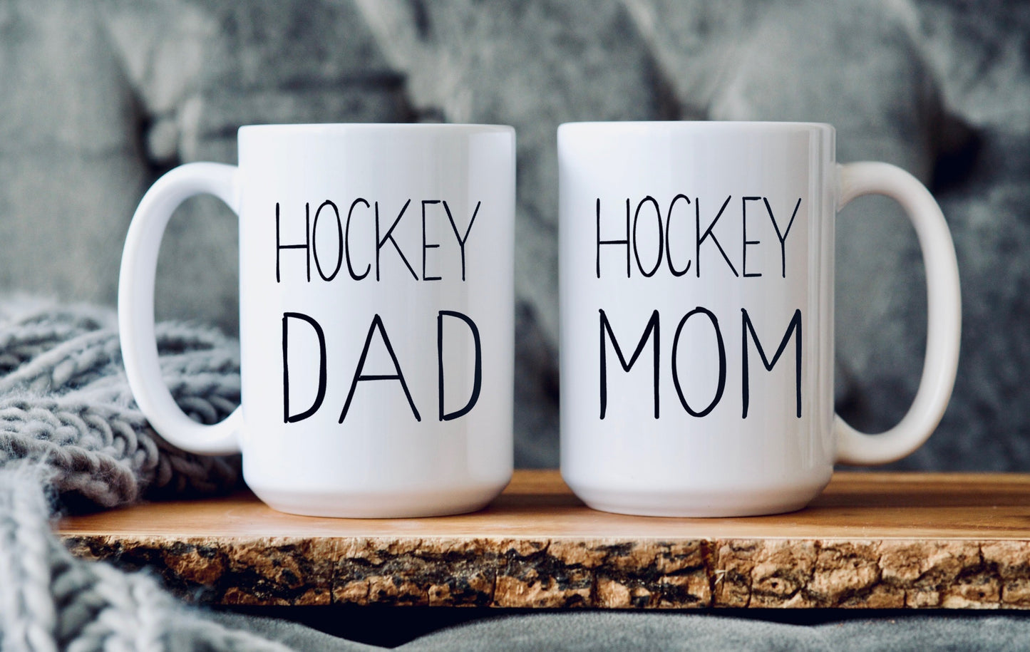 Hockey Mom & Dad Mugs