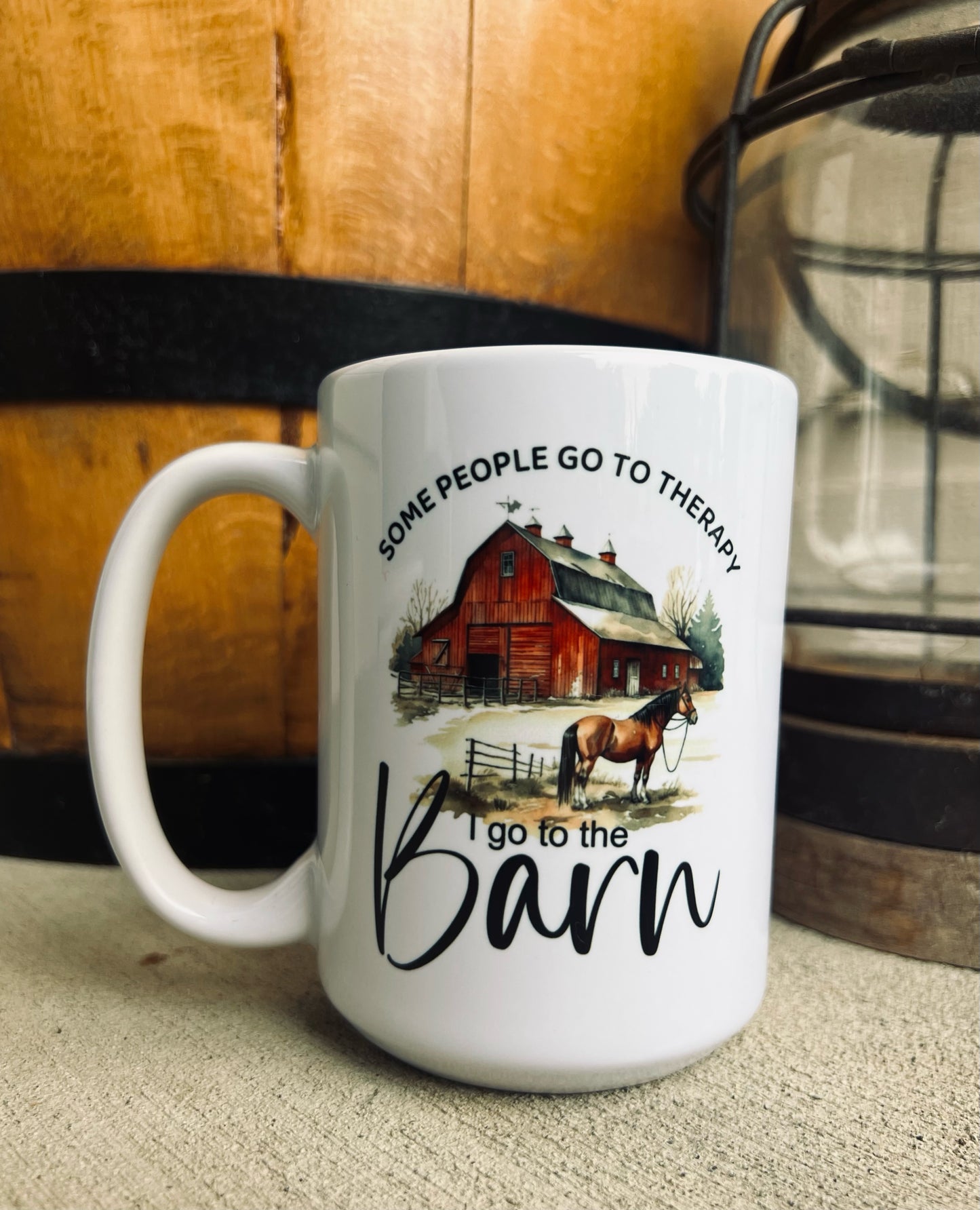 Barn Therapy Mug