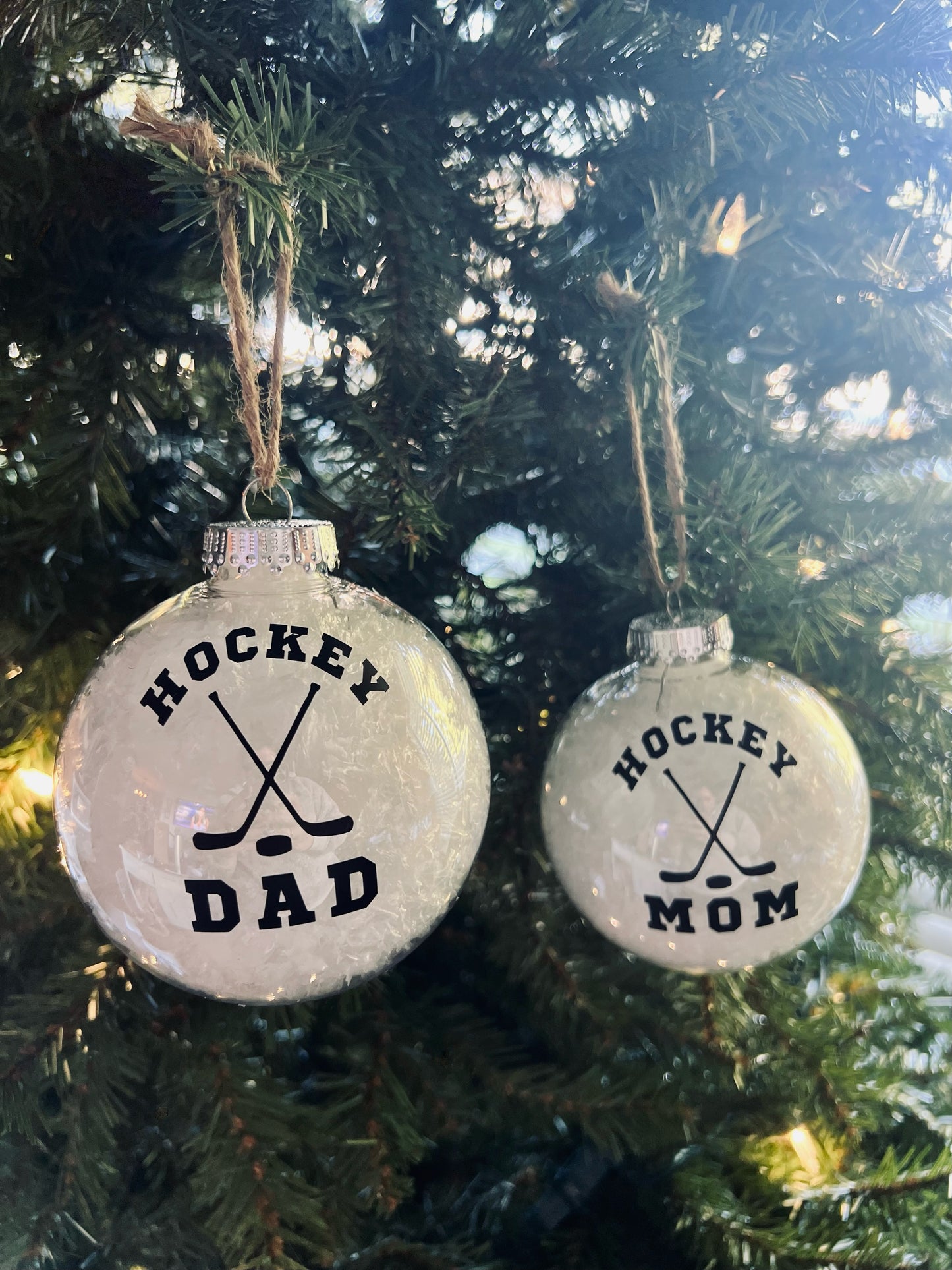 Hockey Ball Ornaments