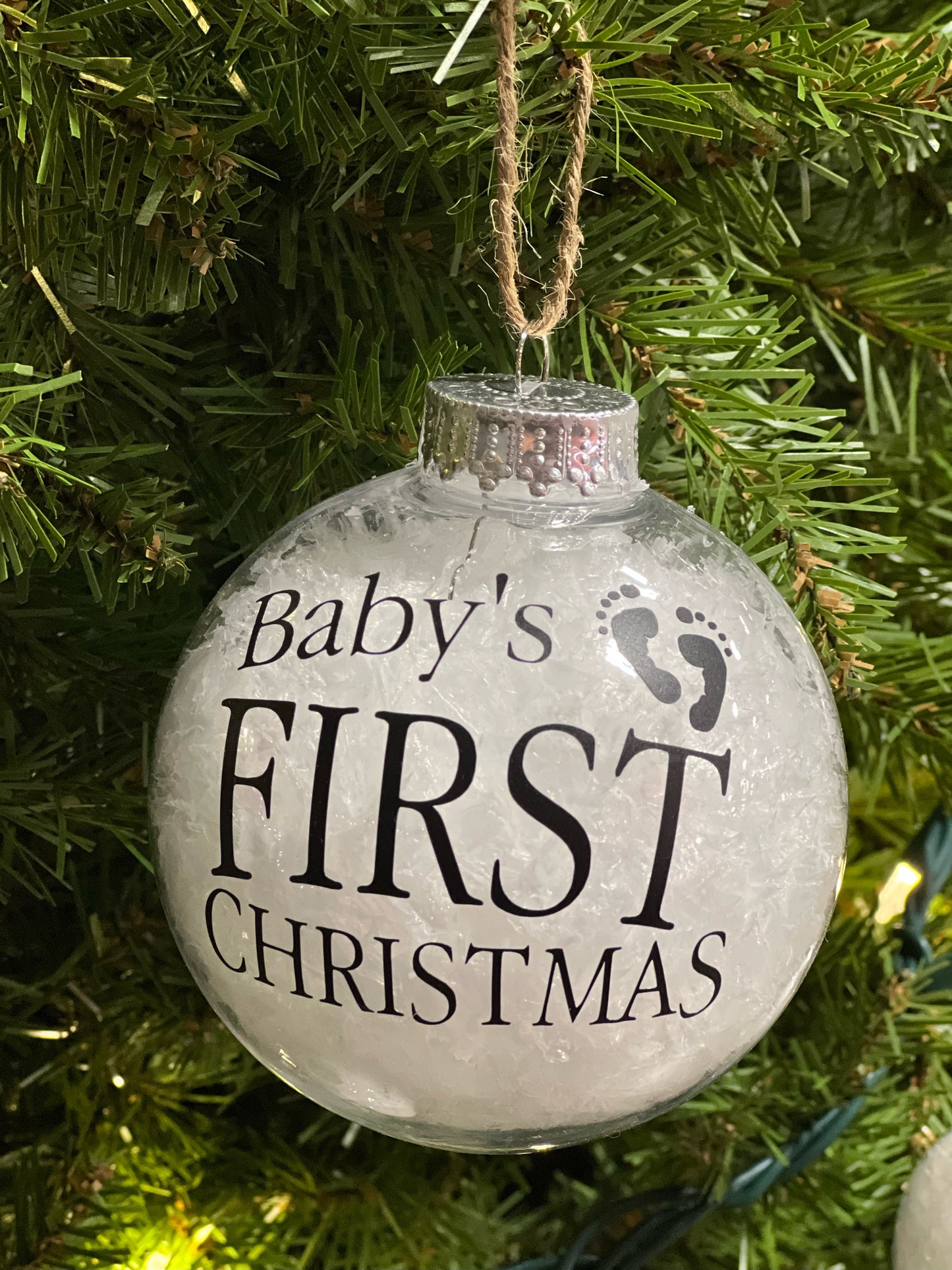 Baby' First Christmas Ornament