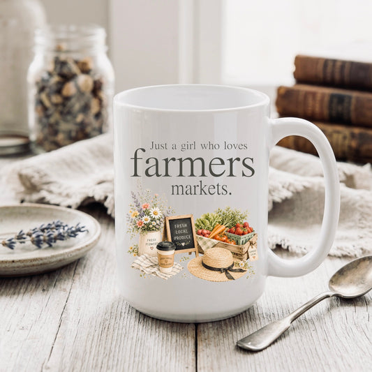Loves Farmers Markets Mug