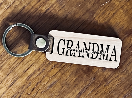 Grandma & Grandpa Keychains