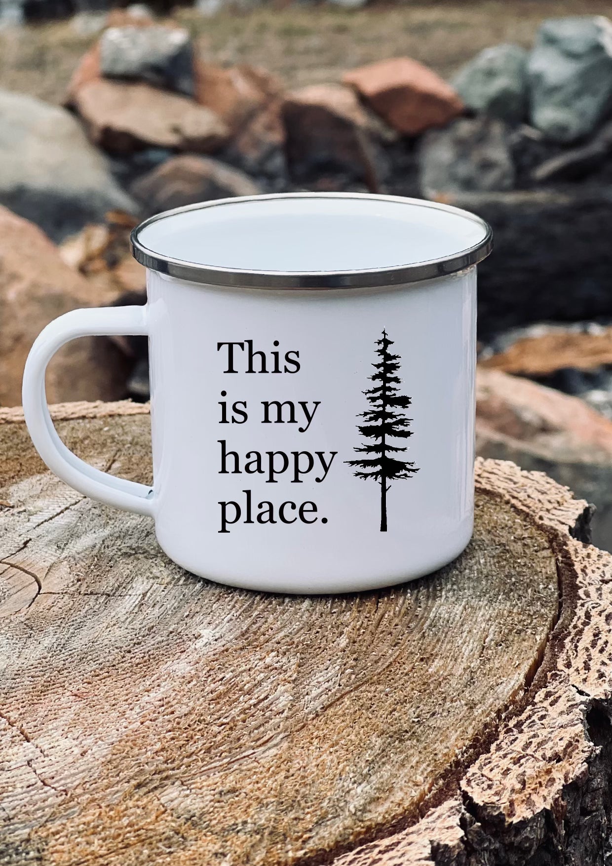 Happy place mug