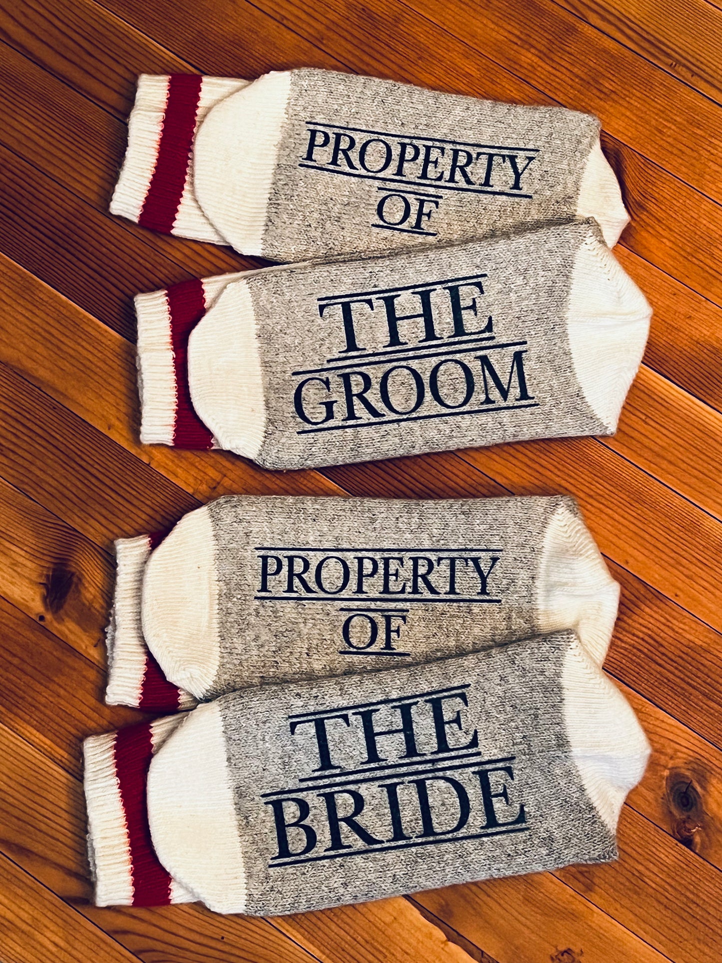 Bride & Groom Socks
