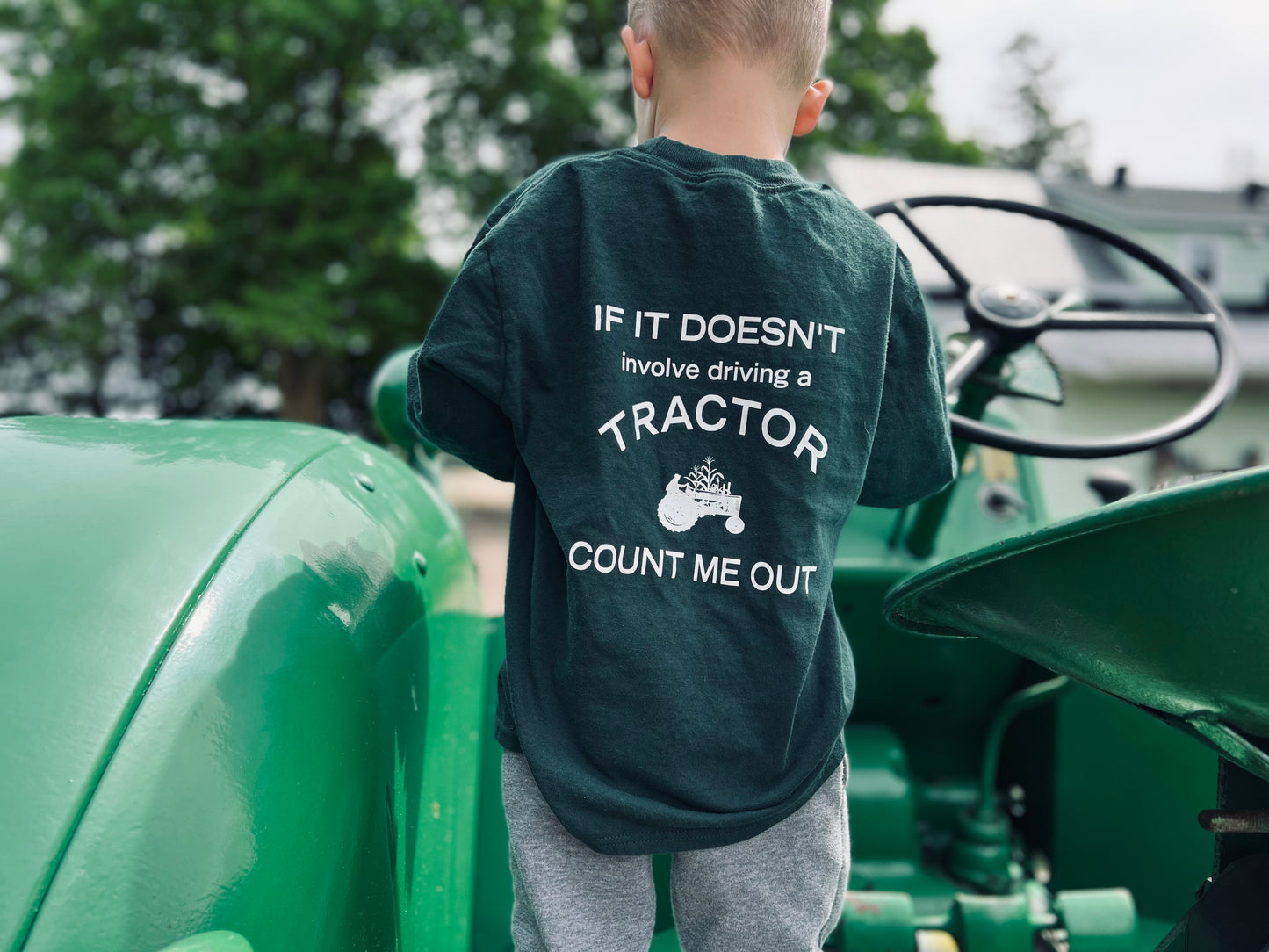 Tractor Kids Long Sleeve