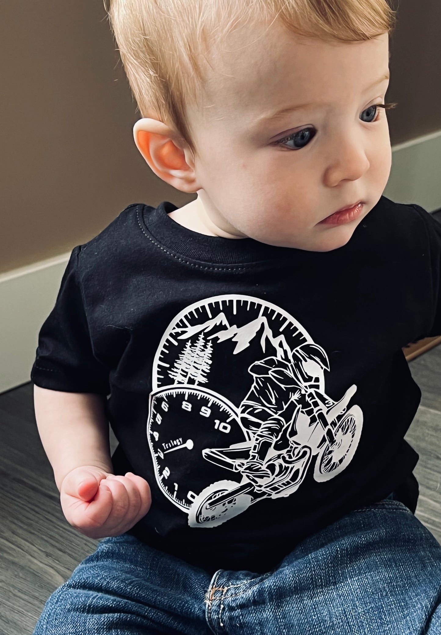 Dirt Bike Baby & Kids T-shirt
