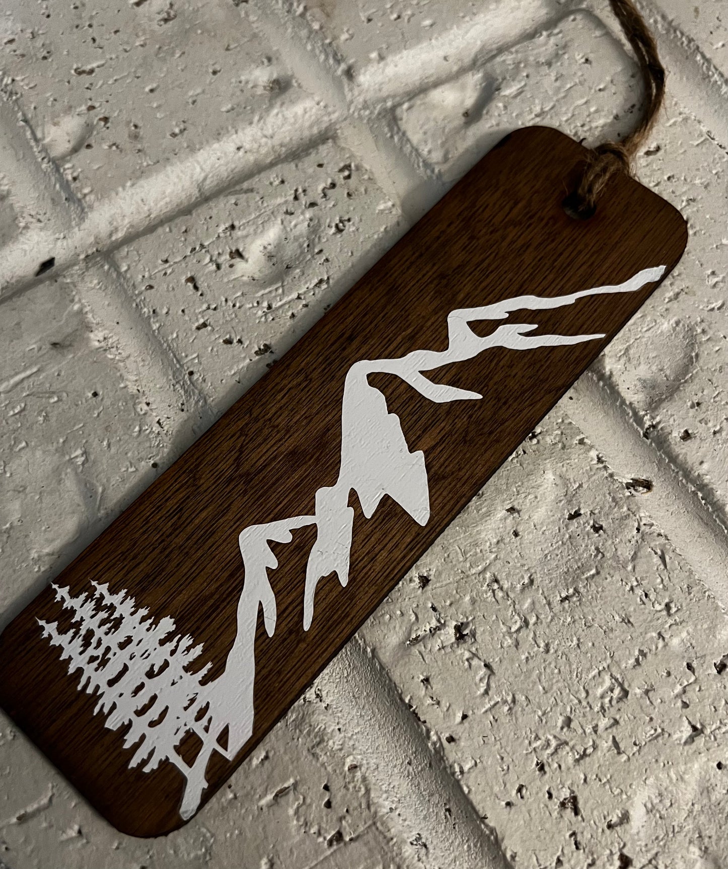 Dark Wood Book Marks