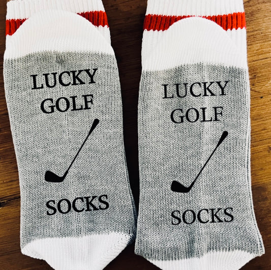 Lucky golf socks