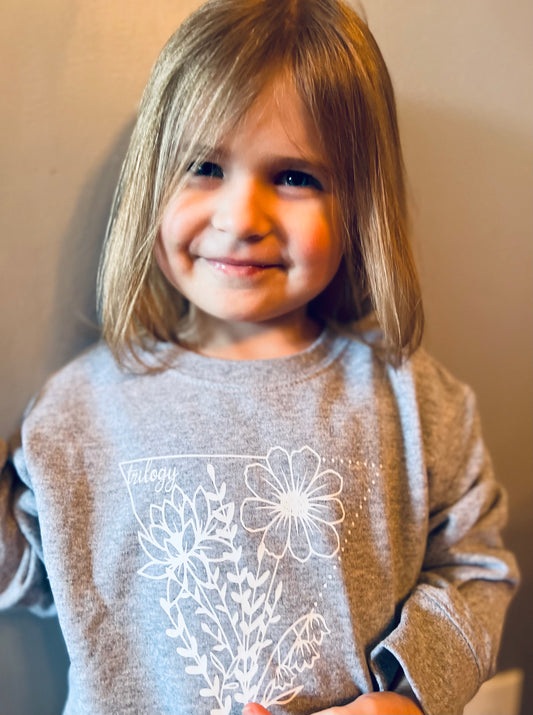 Flower Toddler Crewneck