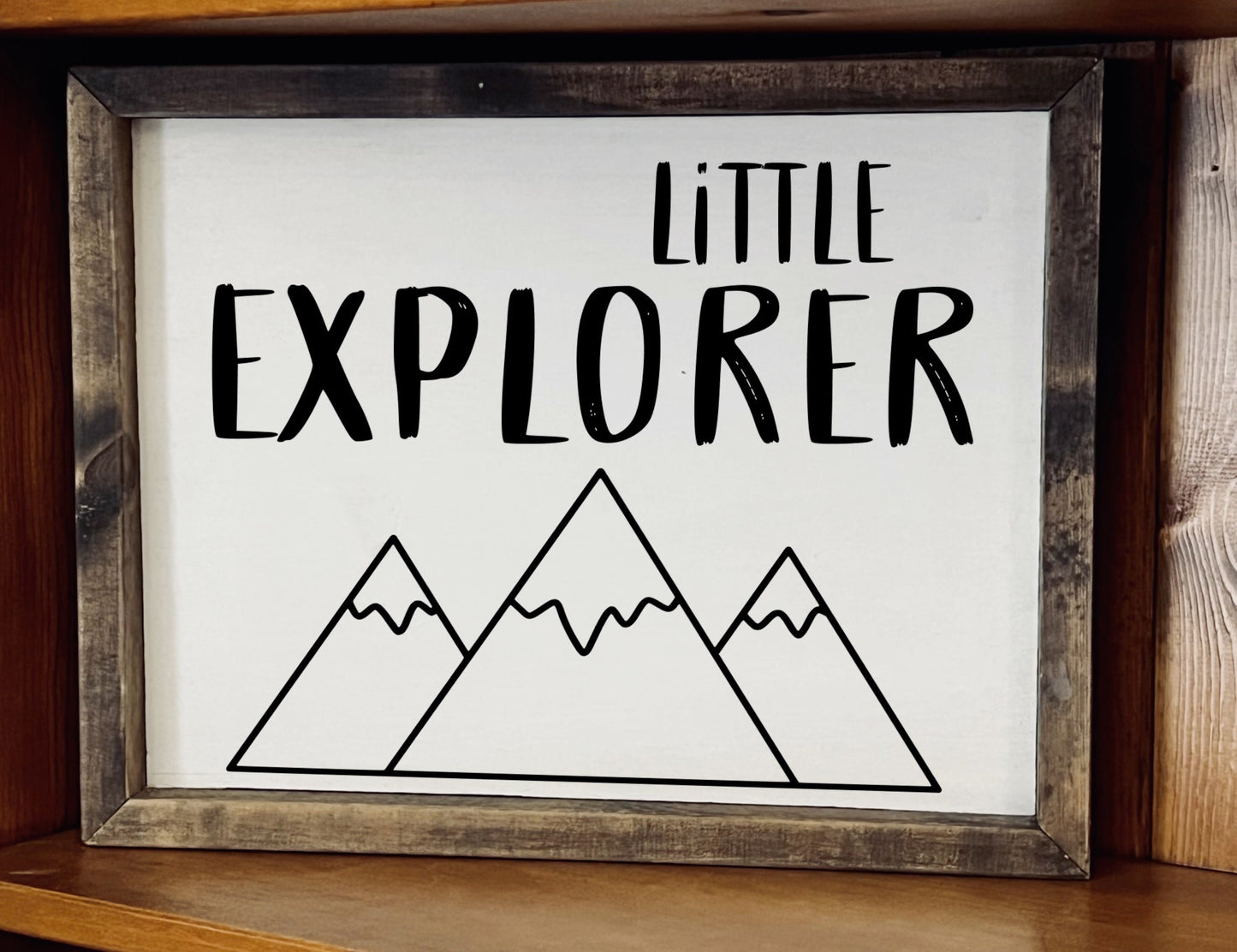Little Explorer Sign