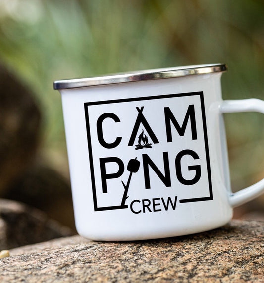 Camping crew mug