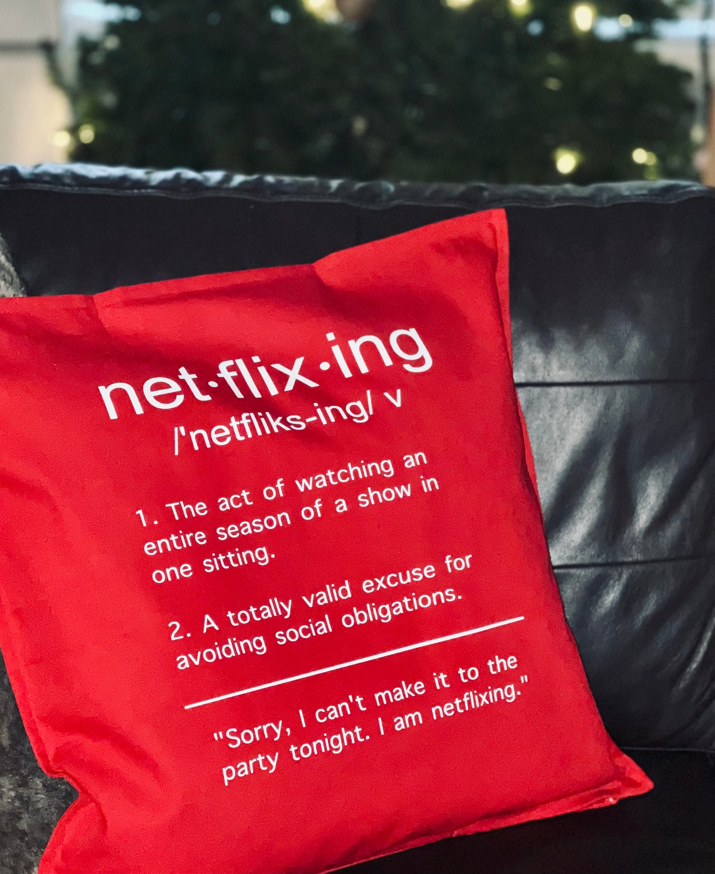 Netflixing Pillow