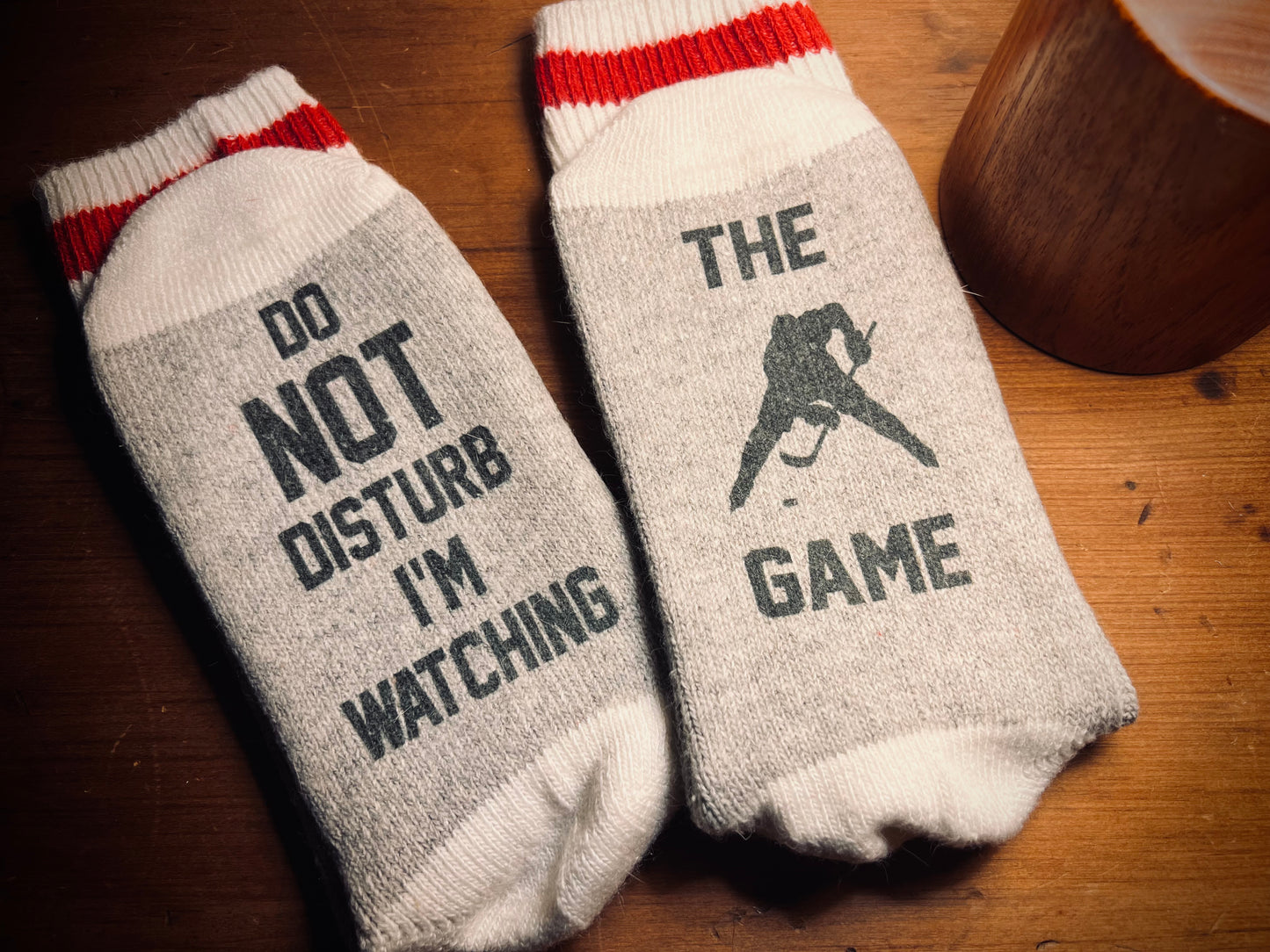 Hockey game socks