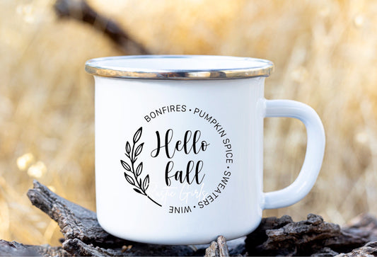 Hello fall mug
