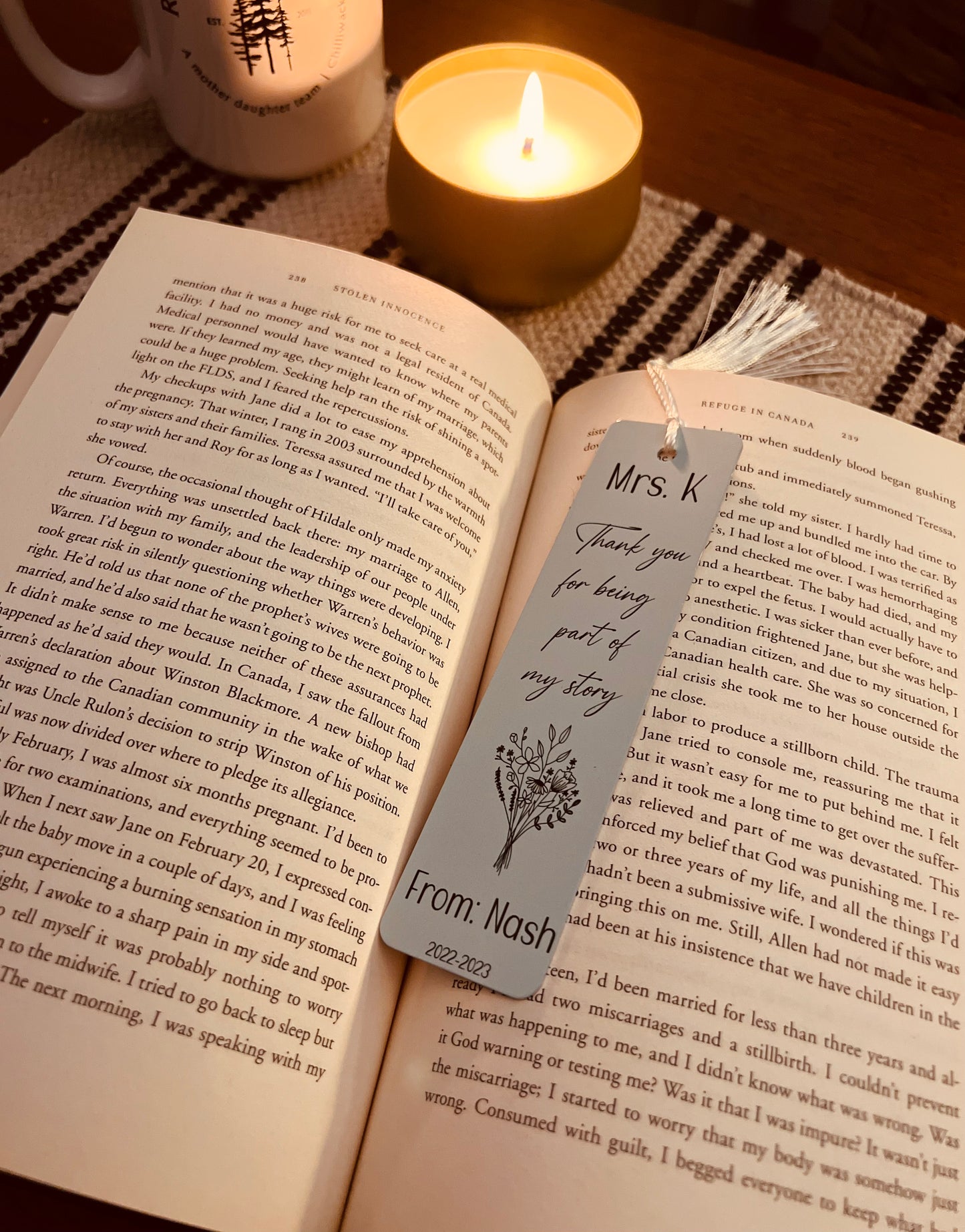 Part of my story bookmark